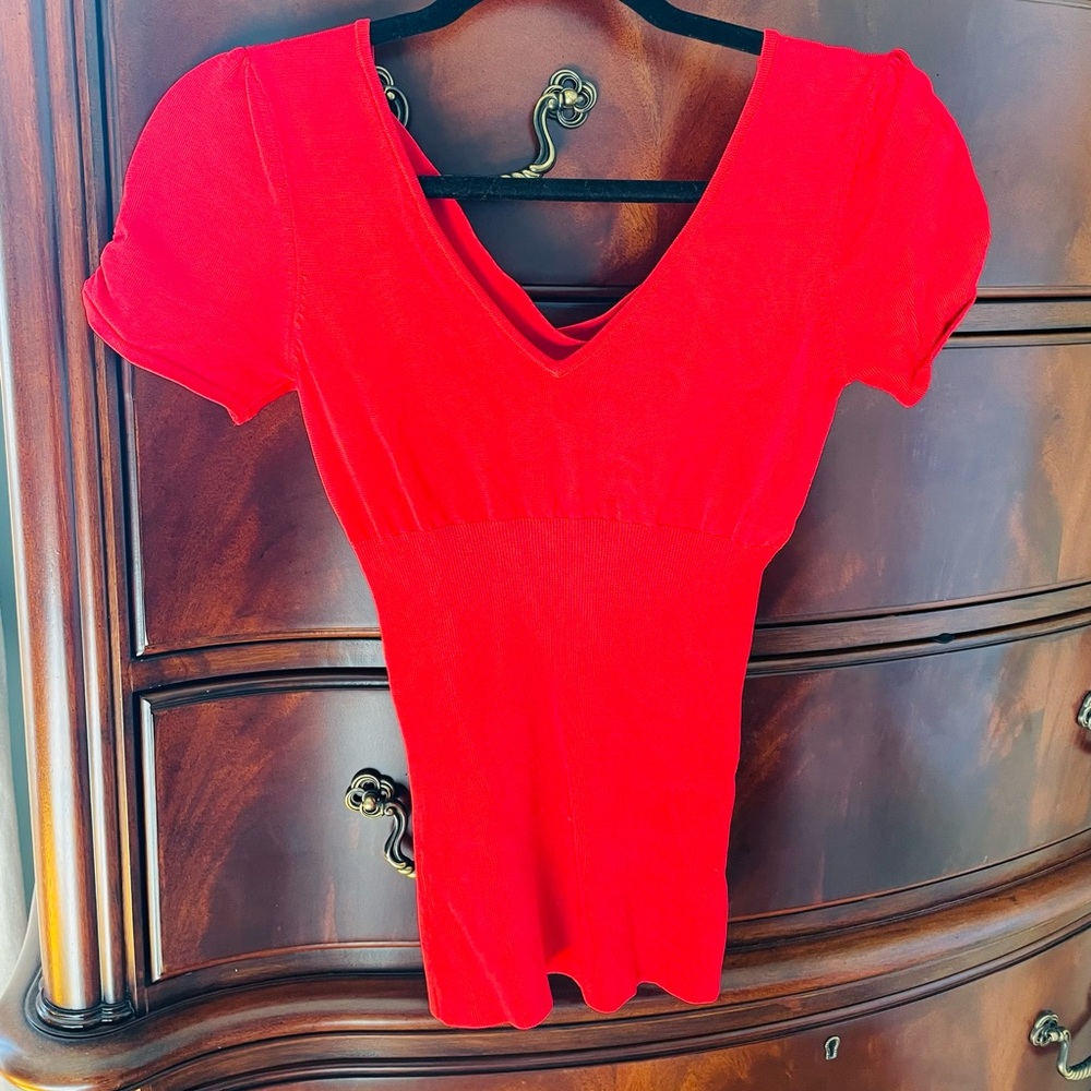 Bebe body on shirt , size small